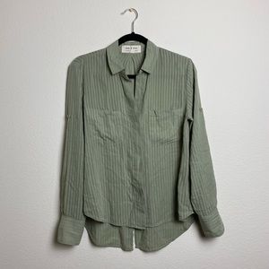 Cloth And Stone Split Back Button Down